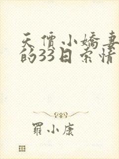 天价小娇妻总裁的33日索情