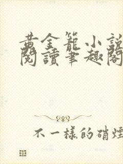 黄金笼小说免费阅读笔趣阁无弹窗