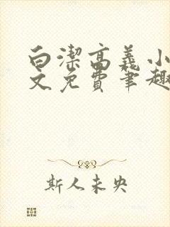 白洁高义小说全文免费笔趣阁在线阅读