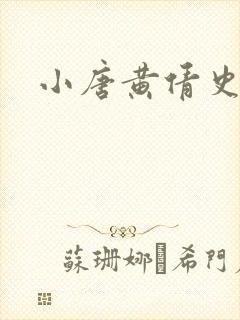 小唐黄倩史