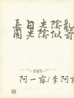 长日光阴乱作一团光阴似箭免费阅读