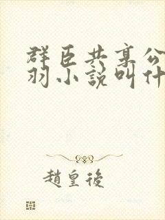 群臣共享公主银羽小说叫什么