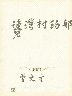 后湾村的那些事儿