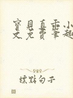 宝贝真乖小说全文免费笔趣阁