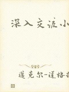 深入交流小说