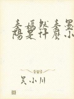 秦嫣然秦墨浓林阳是什么小说