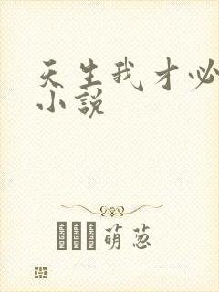 天生我才必有用小说