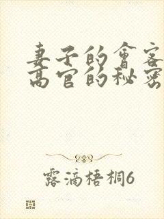 妻子的会客厅 高官的秘密