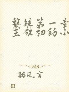 系统第一章给宿主破初的小说