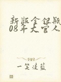 新版金银瓶2008年大官人