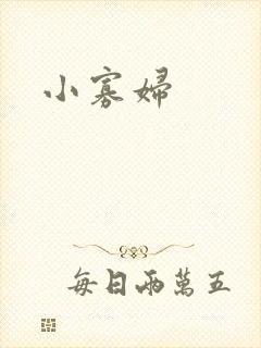小寡妇