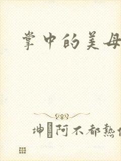 掌中的美母版主