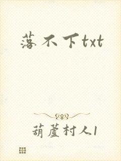 落不下txt