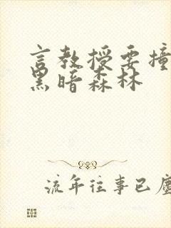 言教授要撞坏了黑暗森林