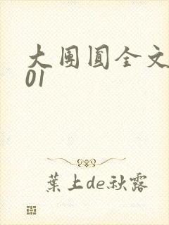 大团圆全文阅读01