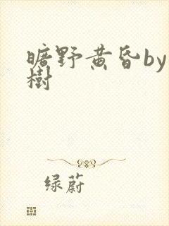 旷野黄昏by词树