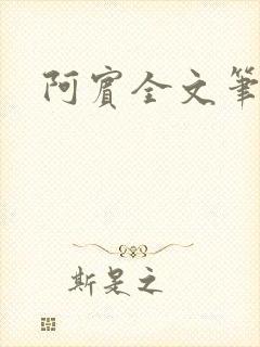 阿宾全文笔趣阁
