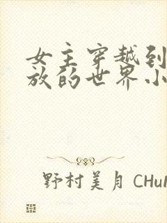 女主穿越到很开放的世界小说