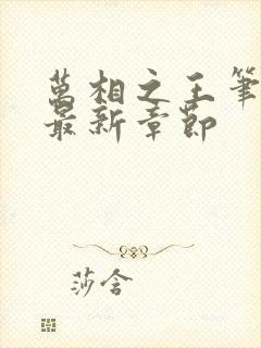 万相之王笔趣阁最新章节