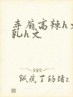 寺庙高辣h文乱乳h文