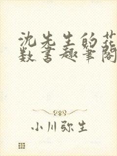 沈先生的花式调数书趣笔阁