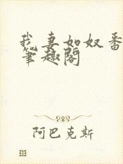 我妻如奴番外篇笔趣阁