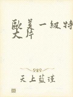 欧美一级特黄a大片