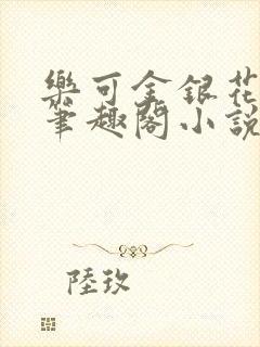 乐可金银花免费笔趣阁小说