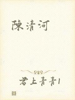 陈清河