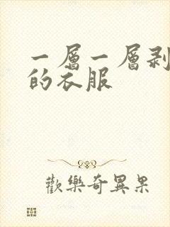 一层一层剥开我的衣服