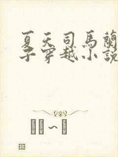 夏天司马兰九皇子穿越小说笔趣阁