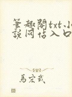 笔趣阁txt小说网站入口
