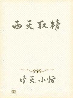 西天取精