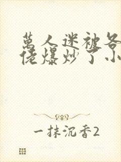 万人迷被各路大佬爆炒了小说