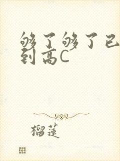 够了够了已经满到高C