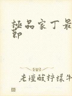 极品家丁最新章节