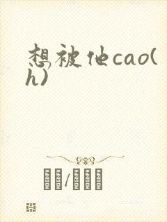 想被他cao(h)