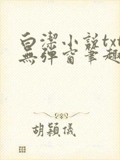 白洁小说txt无弹窗笔趣阁