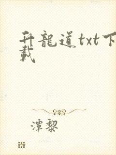 升龙道txt下载