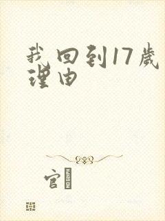 我回到17岁的理由