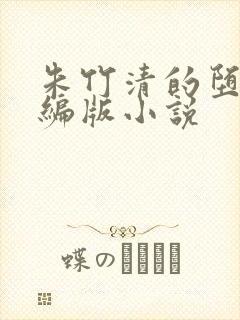 朱竹清的堕落改编版小说