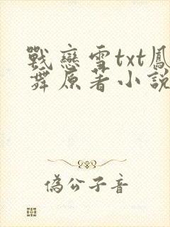 战恋雪txt凤舞原著小说