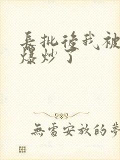 长批后我被宿敌爆炒了