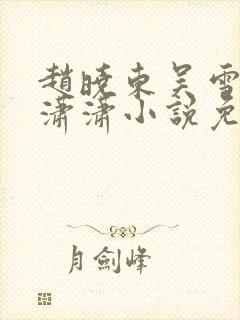 赵晓东吴雪晴王潇潇小说免费阅读