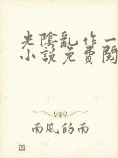 光阴乱作一团的小说免费阅读