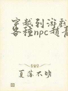 穿越到游戏里和各种npc赵青蔓