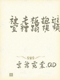 被老板抱进办公室糟蹋视频