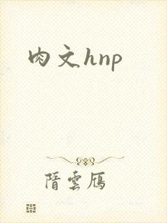 肉文hnp