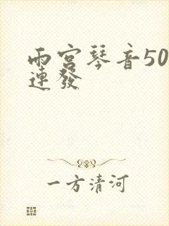 雨宫琴音500连发