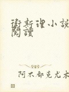 卫斯理小说在线阅读